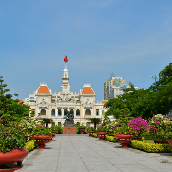 Ho Chi Minh City Hall in Saigon