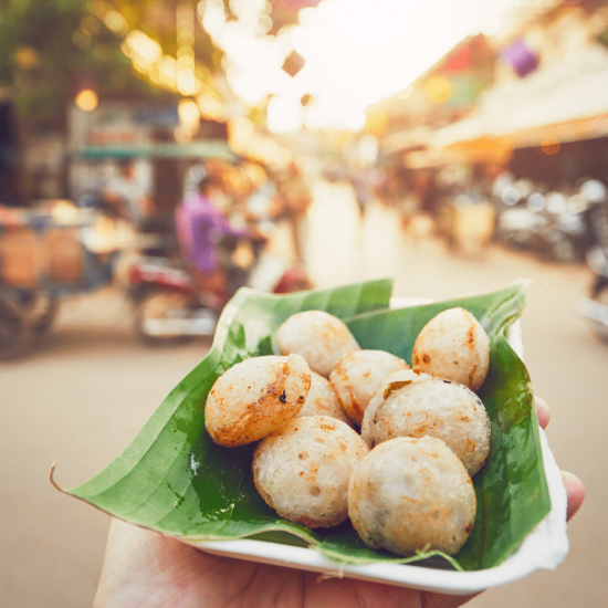 Street food Cambodge