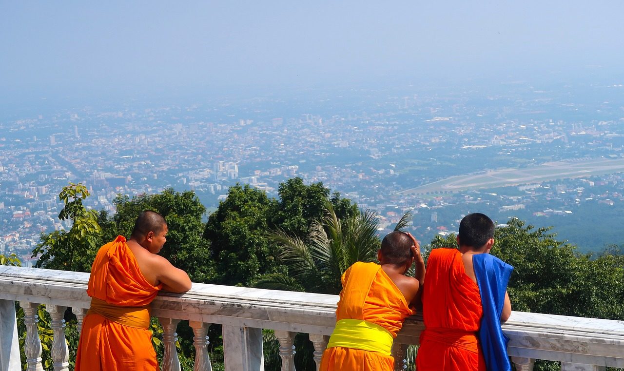 Monk in thailand