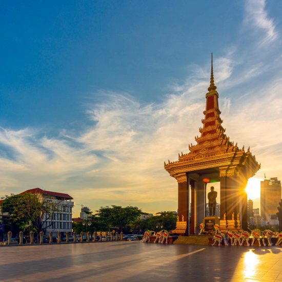 central Phnom Penh, Capital of Cambodia